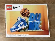 LEGO 43008 Nike Dunk XL Lego Building Set - Brand New -  Sealed