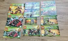 Lot Of 11 Lego Instruction Manuals Ninjago