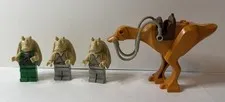 Lego 7115 Star Wars Gungan Patrol Beast Jar Jar Binks Gungan Soldiers