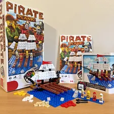 Lego 3848 Pirate Plank Board Game 100% Complete Box/Manual 2011 Retired 122 pcs