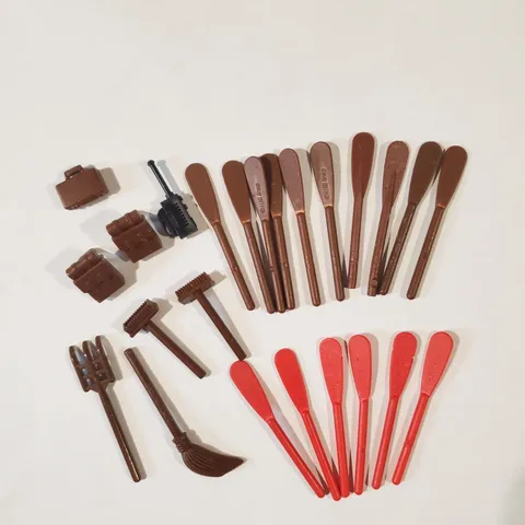 LEGO Mixed Lot Heavy Wear and Damaged Utensils
