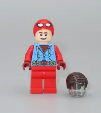 LEGO New Spiderman Peter Parker Spider-man minifigure 76175