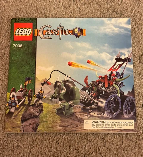 LEGO 7038 Castle Instruction Manual - Manual Only! - Very Good