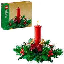 LEGO CHRISTMAS TABLE DECORATION BUILDING TOY FOR KIDS 40743 - BRICK-BUILT