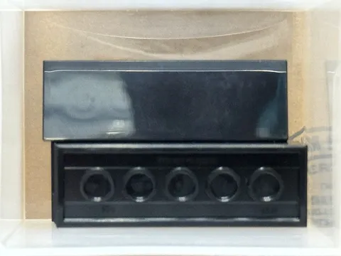 LEGO Parts - Black Tile 2 x 6 - No 69729 - QTY 5