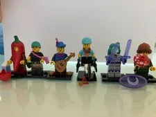 Lego Series 22 Mini figures 6x 66700 Opened