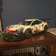 completed + Built LEGO TECHNIC: Porsche 911 RSR (42096)