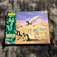 BEST LOCK 700 PC *SCUD MISSLE LAUNCHER VEHICLE MIB LEGO