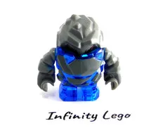 LEGO Glaciator Rock Monster Minifigure Trans-Dark Blue Power Miner (8707 8961)