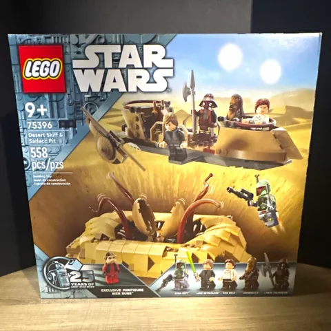 LEGO Star Wars Desert Skiff & Sarlacc Pit 75396 Complete Set 558 Pieces