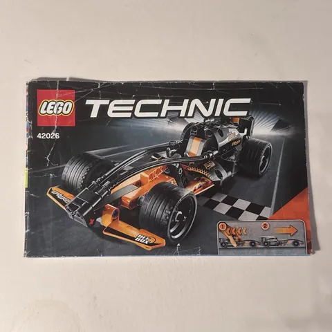 LEGO TECHNIC: Black Champion Racer 42026 INSTRUCTIONS ONLY
