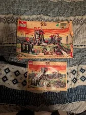 LEGO Castle Knights Kingdom Bull's Attack 6096 Box & Instructions Only - Read
