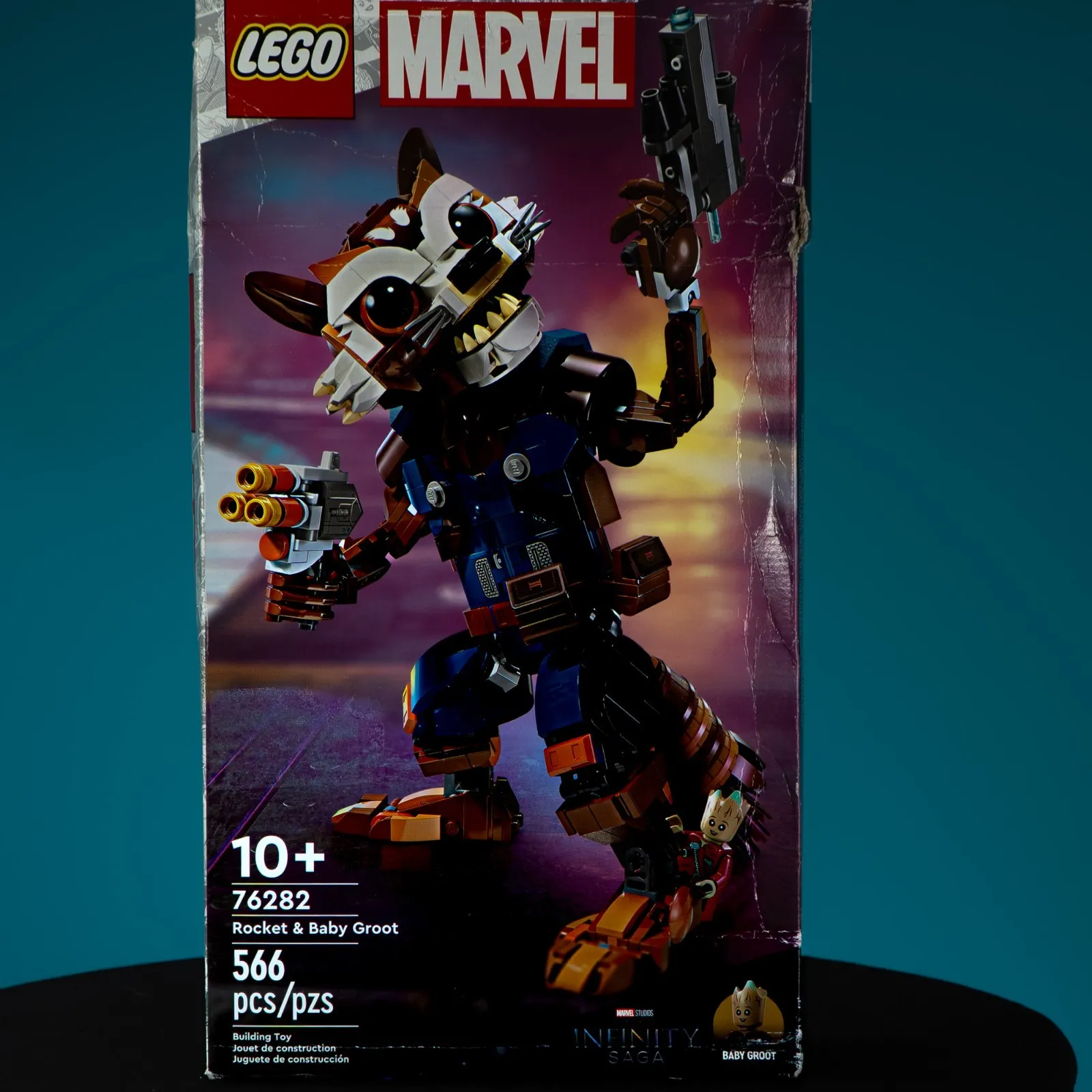 Lego Marvel 76282 Rocket And Baby Groot Building Set Guardians Of The Galaxy New