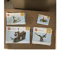 LEGO Creator Illustrated Instruction Manuals for Sets 31156, 31050, 31167, 31151