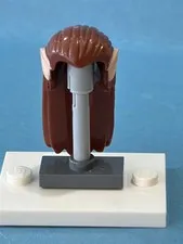 LEGO Lord of the Rings Minifig lor053 - Elf Guard Hair ONLY - Light Scratches