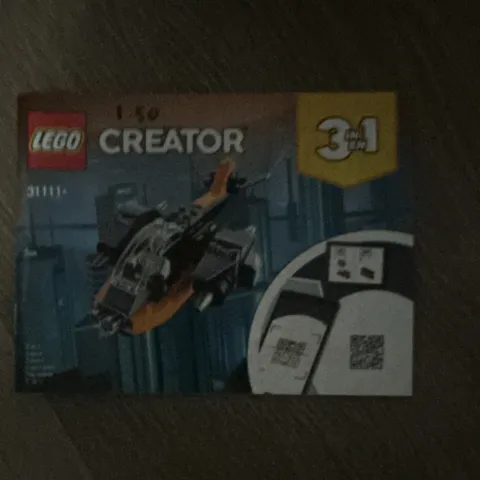 LEGO Creator Cyber Drone 31111 Illustrated Instruction Manual Booklet English