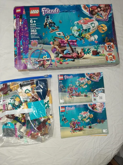 Lego #41378 Friends Dolphin's Rescue Mission - Complete w/Box