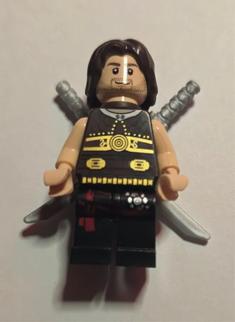 Lego Dastan w/ Swords Scabbard Minifigure - Prince Of Persia