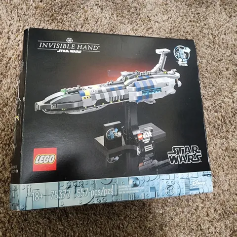 LEGO Star Wars Invisible Hand 75377 Complete 557 Pieces Starship Collection +Box