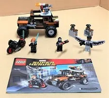 LEGO 76050 Super Heroes Crossbones Heist Set with Black Widow and Falcon