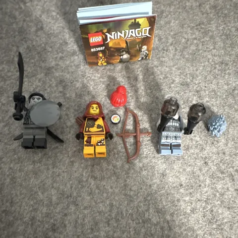 LEGO Ninjago 853687 Elemental Masters Battle Pack Complete Ash Shade Skylor