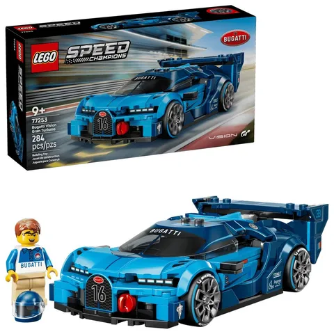 LEGO Speed Champions Bugatti Vision Gran Turismo Hyper Sports Car - Modellba...