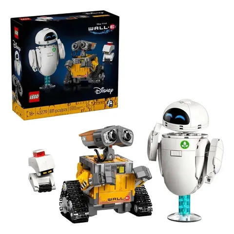 LEGO® Disney WALL-E and EVE 43279 Building Set