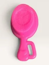 SuperStar Barbie Vintage HOT PINK Brush LOL OMG Clone Bratz Fashion Hairbrush