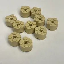 Lego 6143 Beige Replacement Parts Pieces Lot of 10