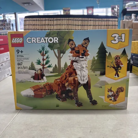 LEGO CREATOR: Forest Animals: Red Fox (31154) 3 In 1 Sealed