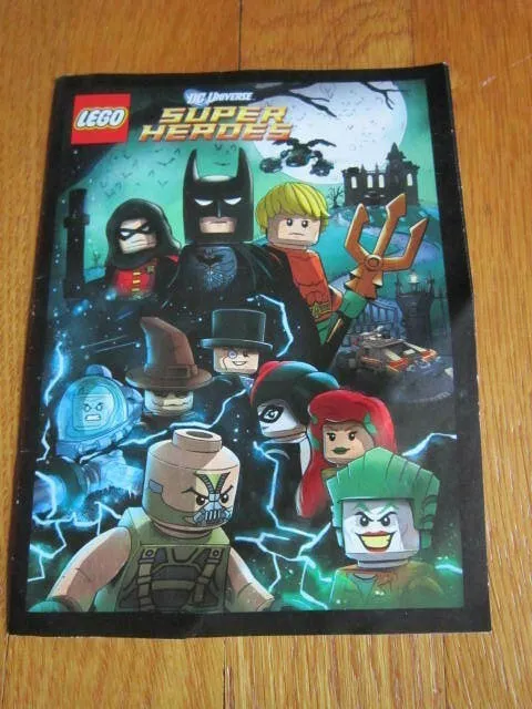 Lego DC Univese Super Heroes Batman 2013 Little Comic Booklet  FREE SHIP
