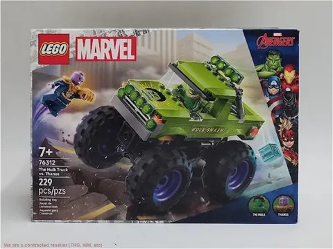 LEGO Marvel The Hulk Truck vs. Thanos Building Set 76312 SEE DETAILS