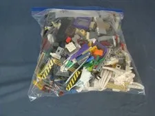 Lego Lot 1 Gallon Bag of Mixed Legos 2.02 lbs
