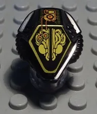 Lego Figure Accessories Helmet Black With Decor