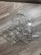 LEGO Clear Transparent Assorted Lot 8.9 Oz