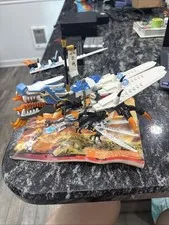 LEGO NINJAGO: Ice Dragon Attack (2260) (No Minifigs Or Box) Near Complete