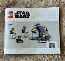 LEGO x Star Wars: 332nd Clone Trooper Battle Pack Instruction Manual (75359)