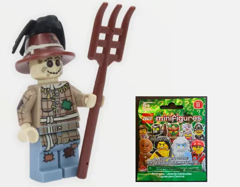 SEALED Lego Series 11 Collectible Minifigures 71002 Scarecrow NEW Ships Free!