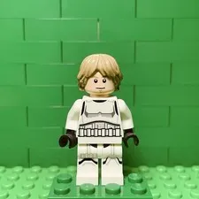 Lego Star Wars Minifigure sw1203 Luke Skywalker Stormtrooper Outfit NEW 75339