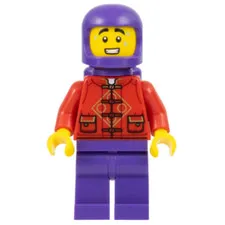 LEGO Lunar New Year Male Minifigure hol319 with Air Tank New Year New