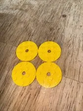 NEW LEGO 4x PLATE 4X4 ROUND W/SNAP #60474.