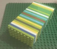 Lego Duplo - Lot Of (25) 4x8 Stud Base Baseplate Pieces