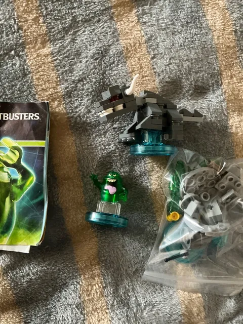 LEGO Dimensions Ghostbusters Slimer Minifigure Tag set 71241 Complete terror Dog