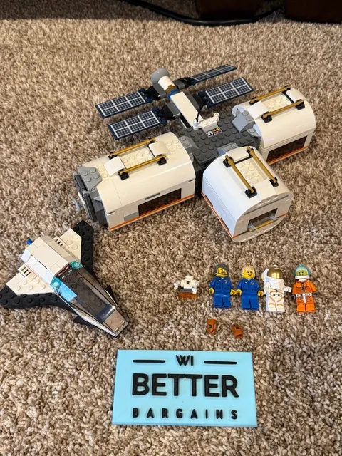 LEGO CITY: #60227  Lunar Space Station Set Retired Building Blocks
