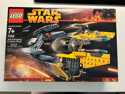 LEGO Star Wars: Jedi Starfighter and Vulture Droid (7256) [99% Complete]