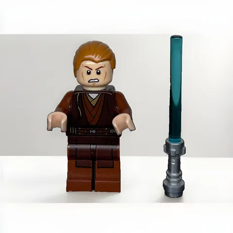 LEGO Star Wars Anakin Skywalker Padawan Combed Hair Minifigure sw0488 75087 I
