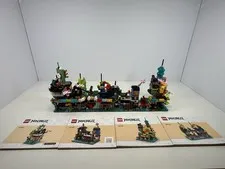 Lego Micro Ninjago City, Docks, Gardens, Market Lot 40703, 40704, 40705, 40706