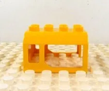 Lego Duplo Item Train Engineer's Cabin for Electric Train Engine yellow