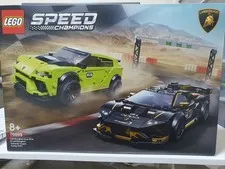 Lego 76899 Lamborghini Urus ST-X & Lamborghini Huracan Super Trofeo Evo SEALED
