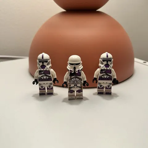Lego Star Wars 187th Clone Trooper Minifigure Lot Of 3 sw1206, sw1208